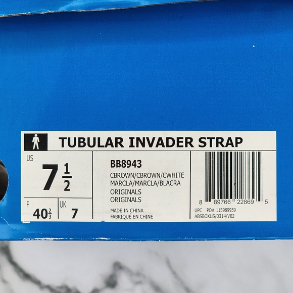 Adidas - Tubular Invader Strap Sneakers - Beige - US 7½ - Picture 16 of 16